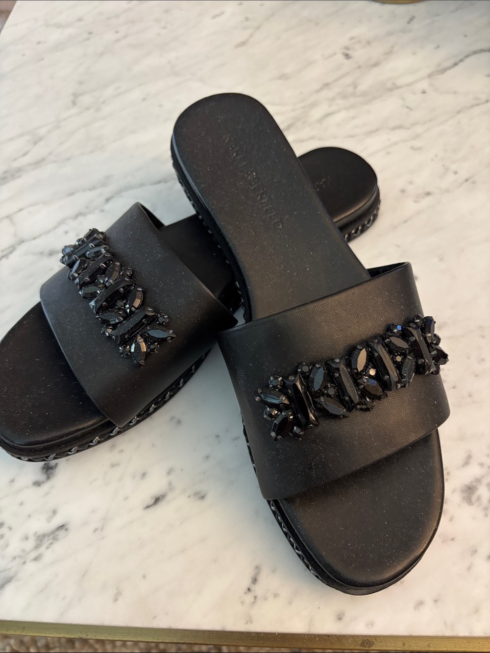 Karl Lagerfeld Slip-on Sandals Bijou